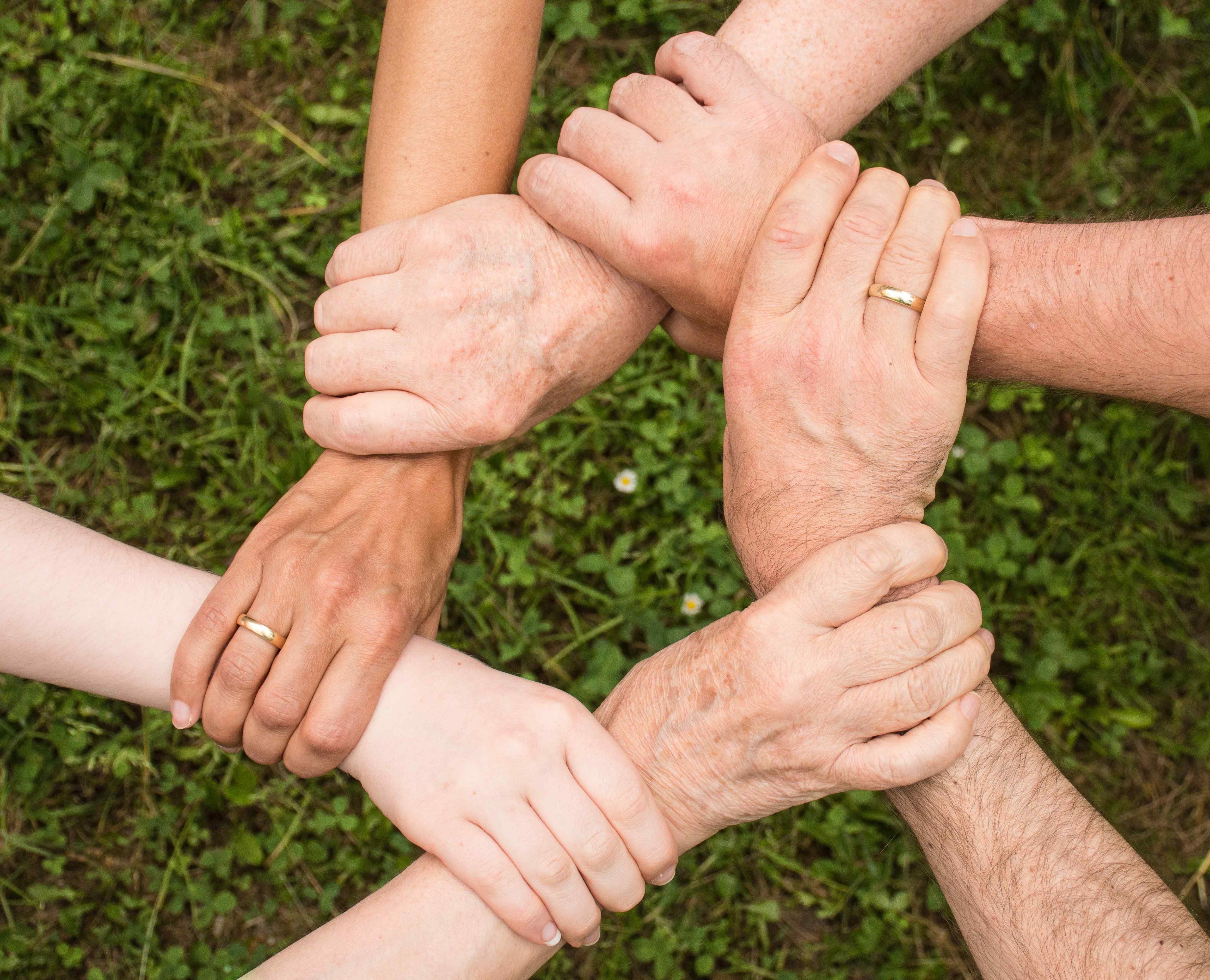 hands in hands